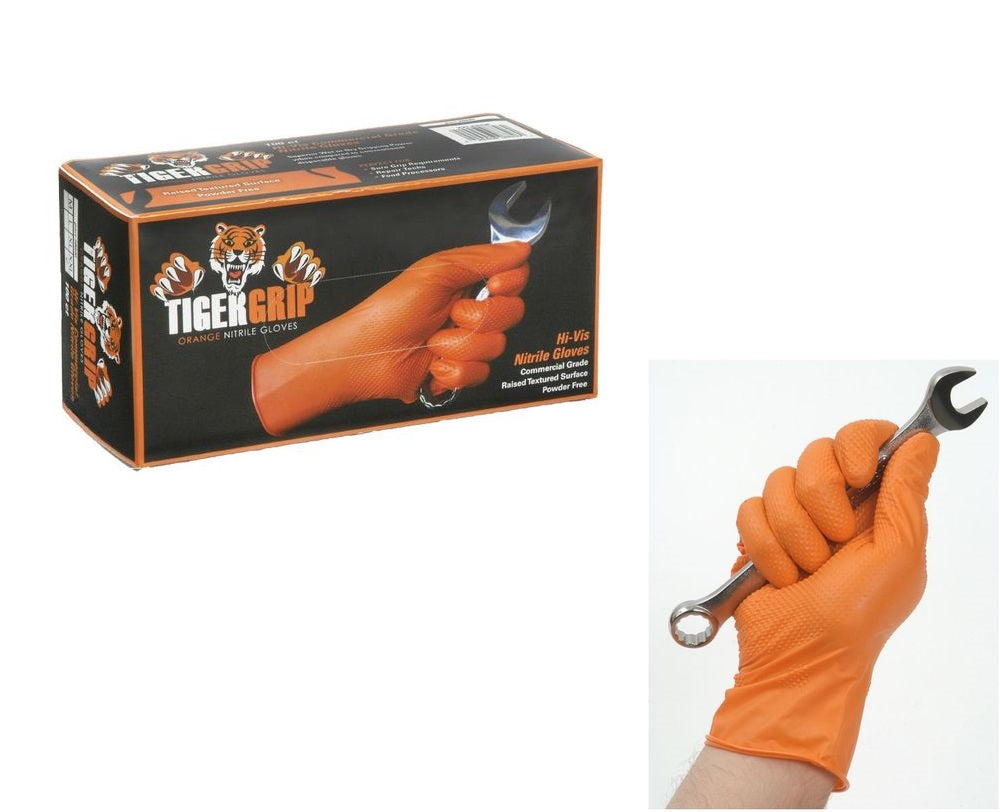 GANTS NITRILE STRUCTURES - ORANGE - Charles CIP - ES20-1004-73079